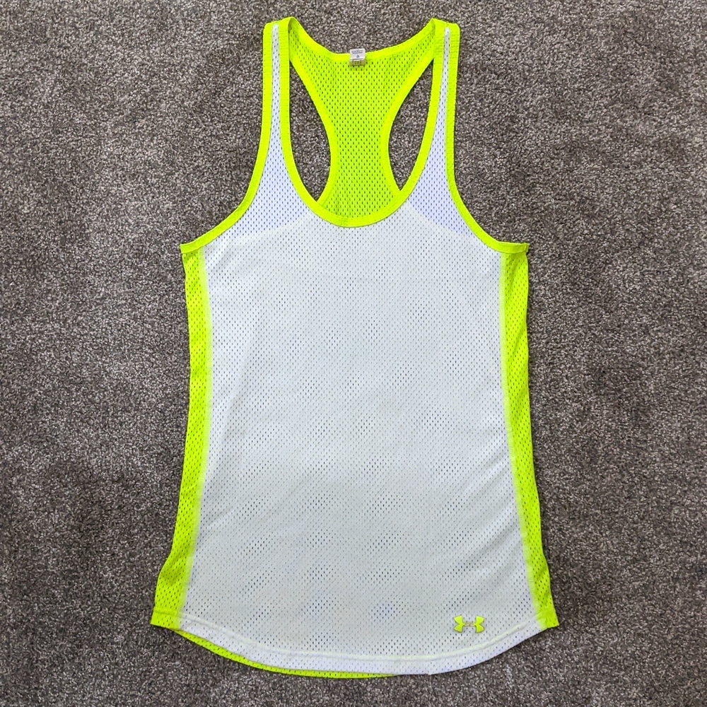 Under Armour Semi-Fitted Heat Gear Racerback Tank Top